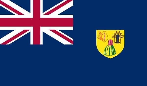 5' x 8' Turks & Caicos High Wind, US Made Flag