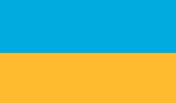 5' x 8' Ukraine High Wind, US Made Flag
