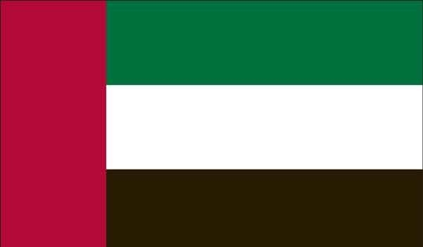 2' x 3' United Arab Emirates High Wind, US Made Flag