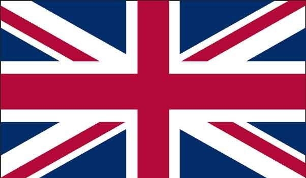 2' x 3' United Kingdom High Wind, US Made Flag