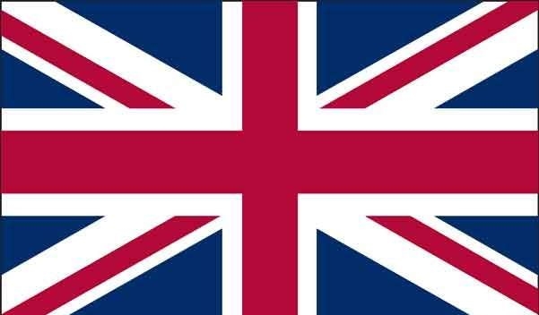 4' x 6' United Kingdom High Wind, US Made Flag