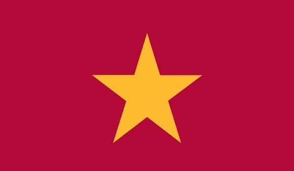 4' x 6' Vietnam High Wind, US Made Flag
