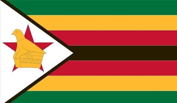 2' x 3' Zimbabwe High Wind, US Made Flag
