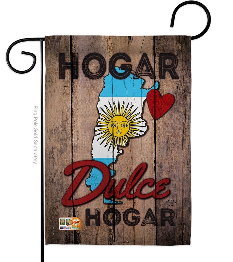 Argentina Hogar Dules Garden Flag