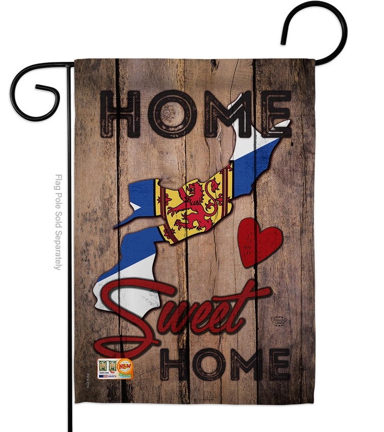 Nova Scotia Home Sweet Garden Flag