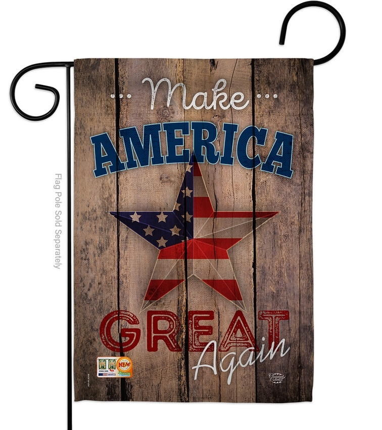 Make America Great Again Garden Flag