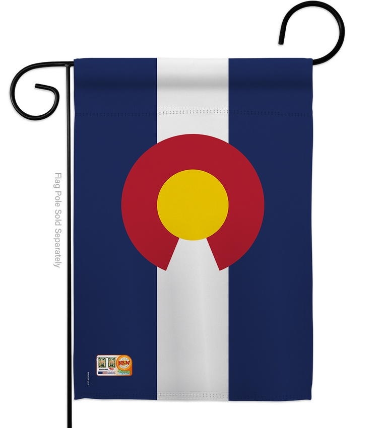 Colorado Decorative Garden Flag
