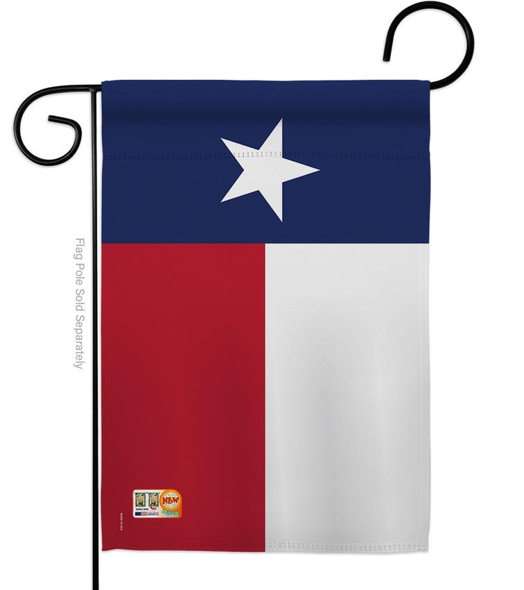 Texas Decorative Garden Flag