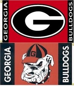 Georgia Bulldogs 3x5 Double Sided Flag - 1 left