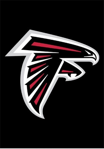 Falcons Mini Flag 15" x 10 1/2"