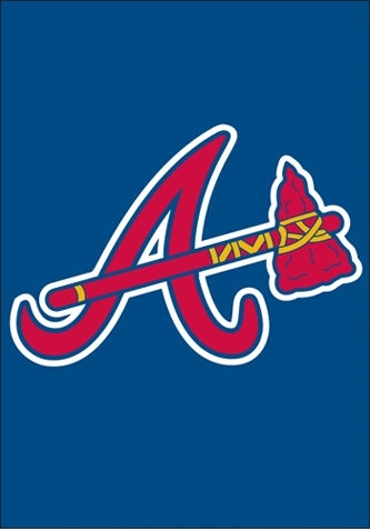 Braves Garden Window Flag 15" x 10.5"