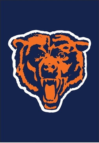 Bears Mini Flag 15" x 10 1/2"