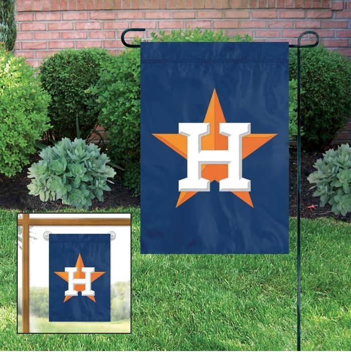 Astros Garden Window Flag 15" x 10.5"