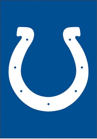 Colts Mini Flag 15" x 10 1/2"