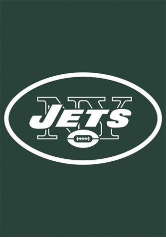 Jets Mini Flag 15" x 10 1/2"