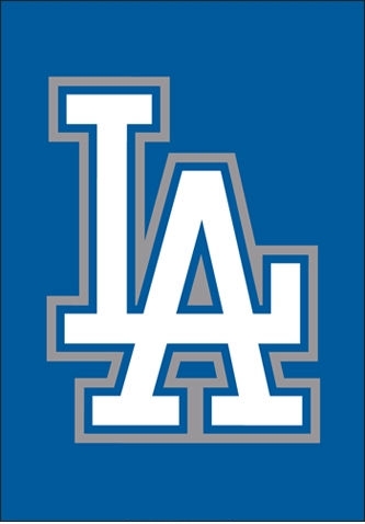 Dodgers Garden Window Flag 15" x 10.5"