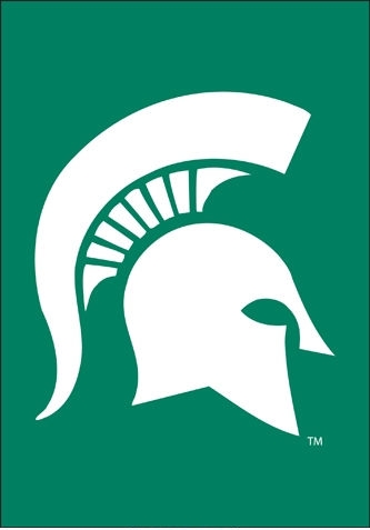 Michigan State Spartans Garden Window Flag 15" x 10.5"