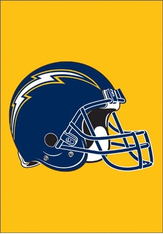 Chargers Mini Flag 15" x 10 1/2"