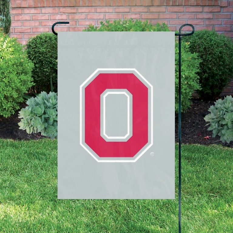 Ohio State Buckeyes Premium Garden Flag