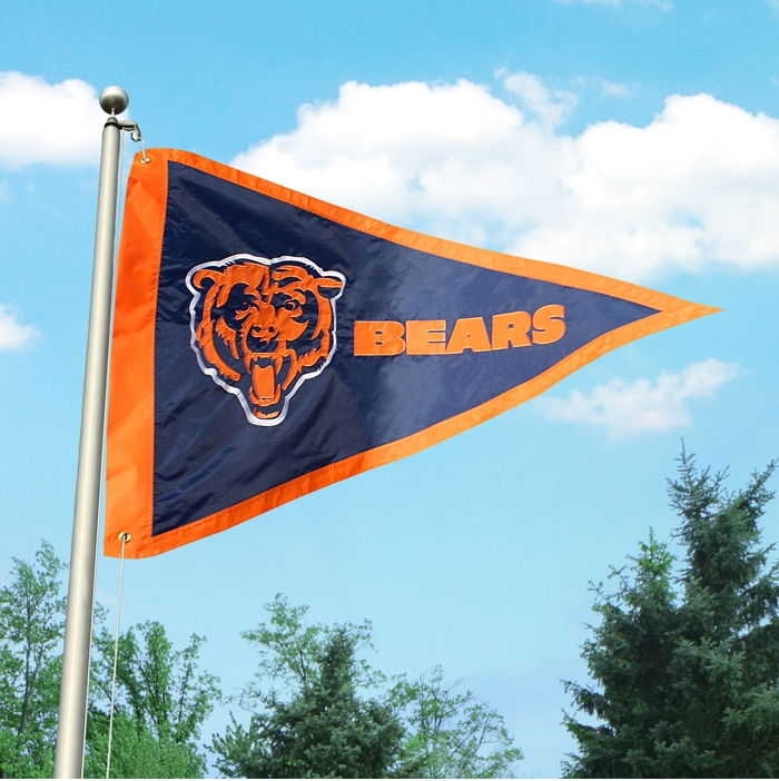 Chicago Bears Giant Pennant Flag 3' x 5'
