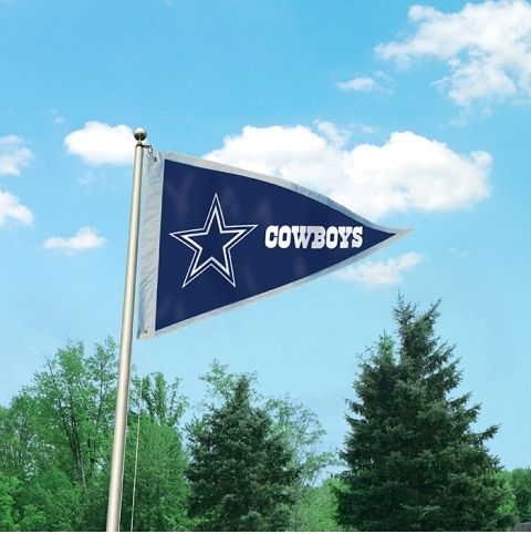 Dallas Cowboys Giant Pennant Flag 3' x 5'