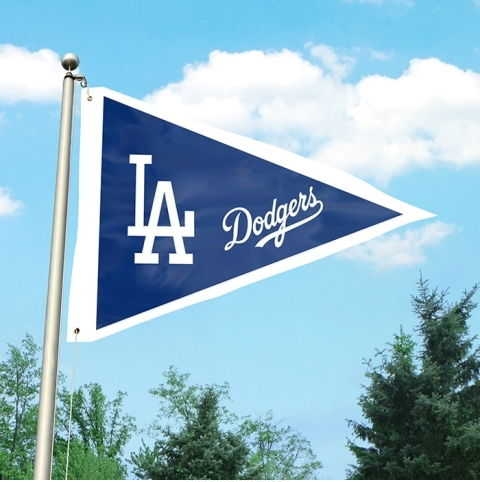 Dodgers Giant Pennant Flag 3' x 5'