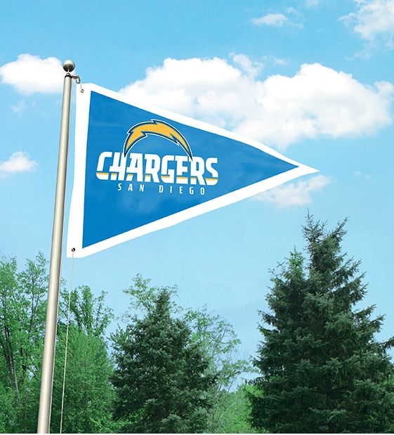 San Diego Chargers Giant Pennant Flag 3' x 5'