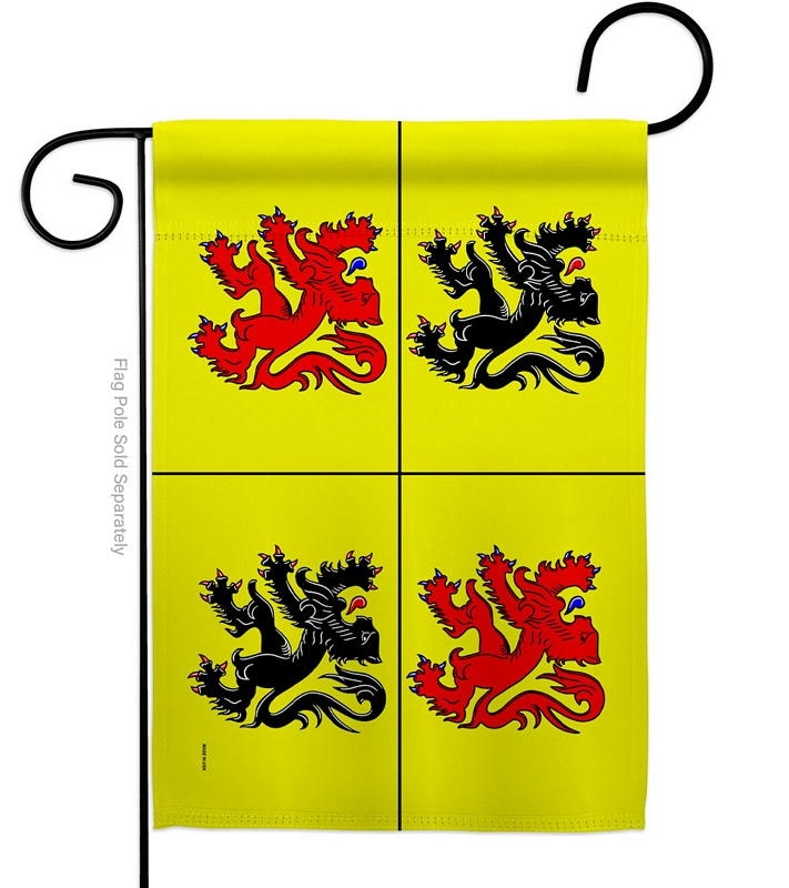 Provinces Of Belgium Hainaut Garden Flag