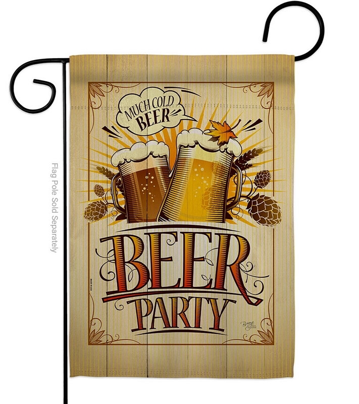 Beer Party Garden Flag