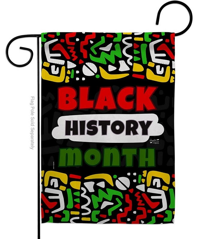 Celebrate Black History Decorative Garden Flag