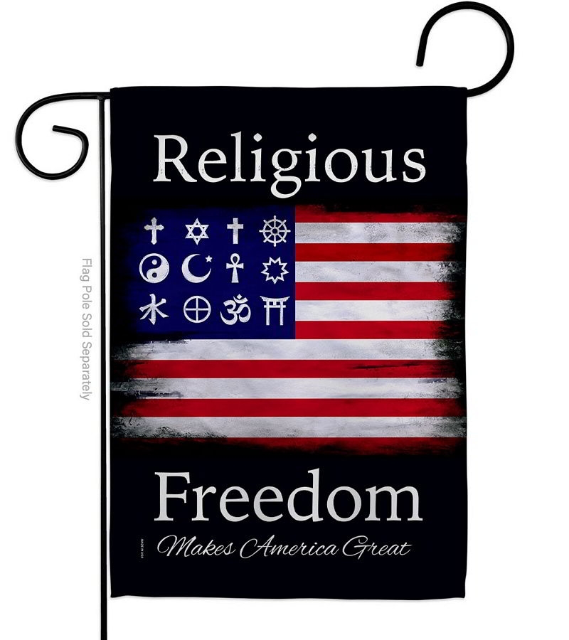 Religious Freedom Garden Flag