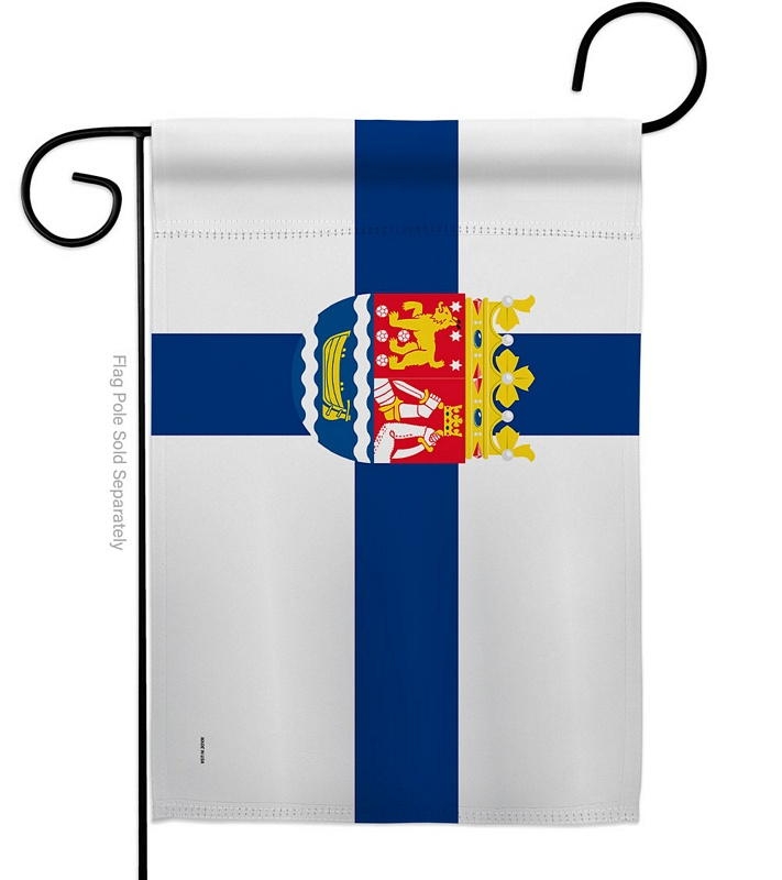 Province Of Finland Etela-Suomen laanin vaakuna Garden Flag