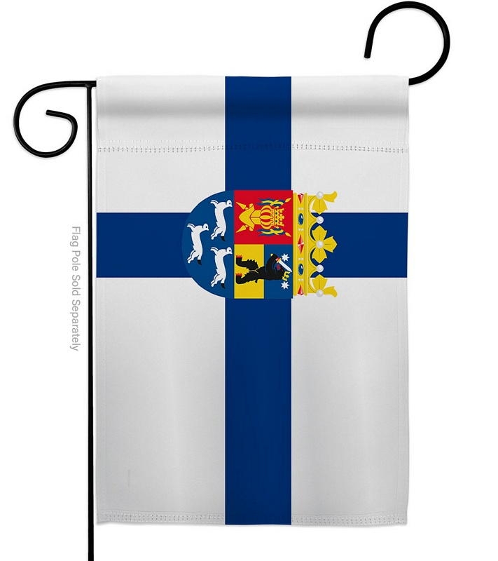 Province Of Finland Lansi-Suomen laanin vaakuna Garden Flag