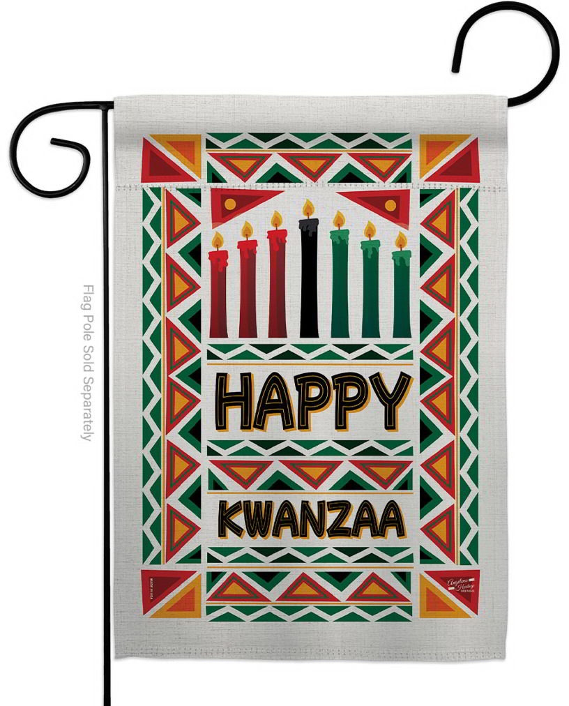 Joyful Kwanzaa Garden Flag