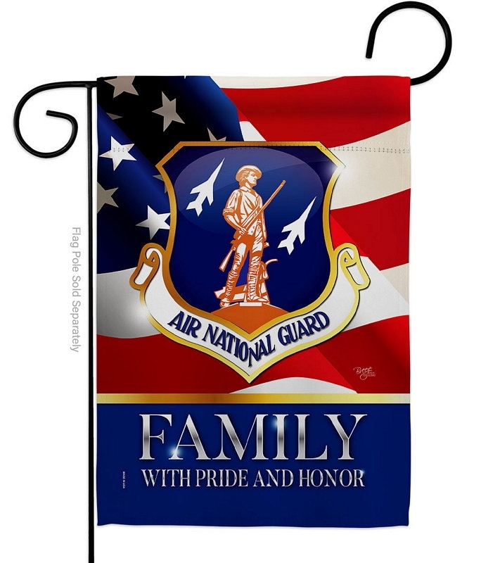 US Air National Guard Family Honor Garden Flag