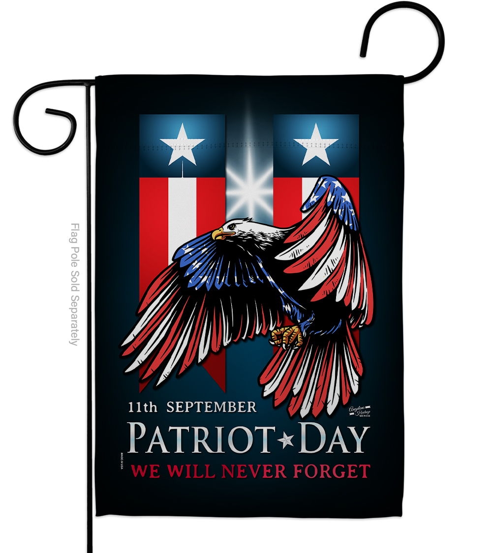911 Patriot Day Garden Flag