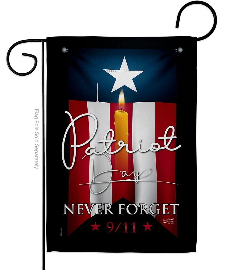 9/11 Never Forget Garden Flag