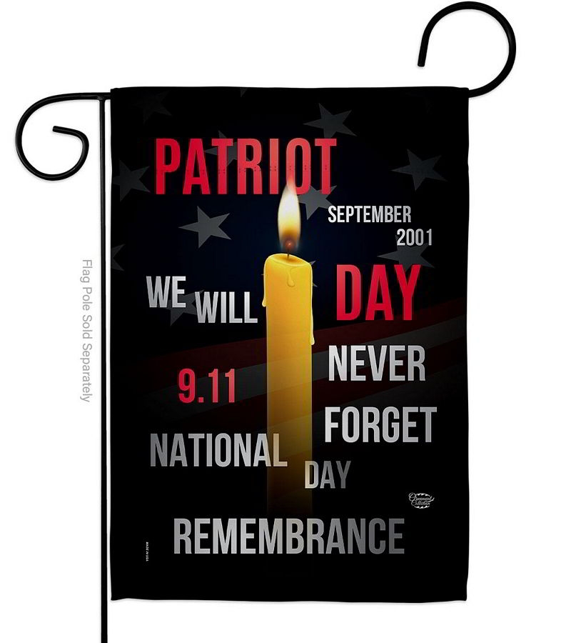 Remembrance 9/11 Garden Flag