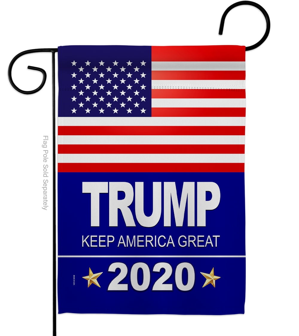Trump Keep America Great 2020 Garden Flag