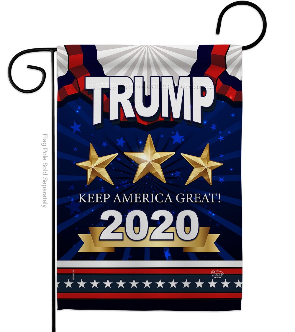 Keep America Great Trump Garden Flag