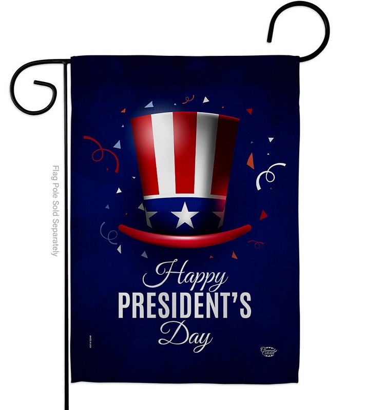 Happy President's Day Garden Flag