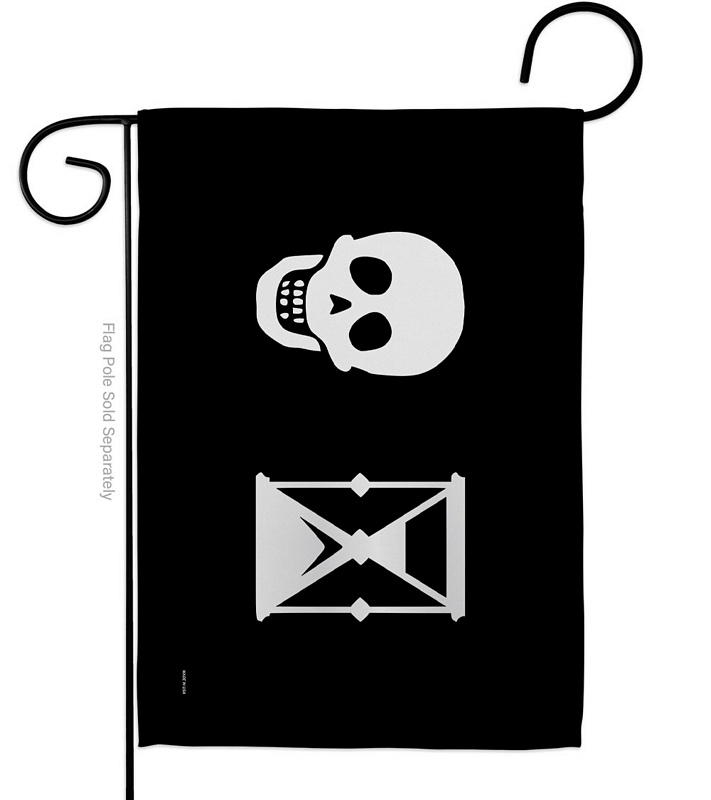 Pirate Captain Napin Garden Flag