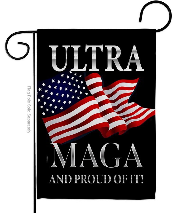 MAGA And Proud Garden Flag