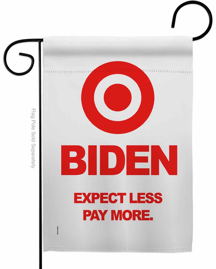 Biden Expect Less Garden Flag