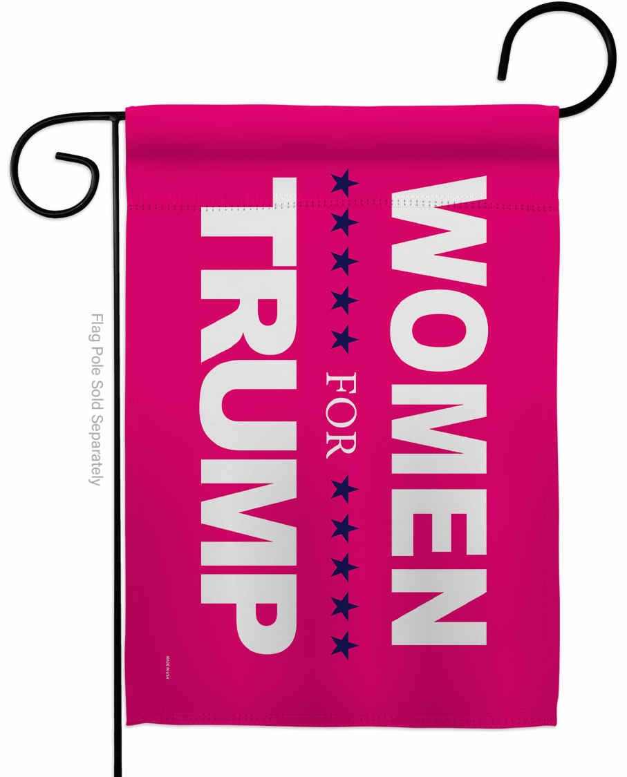 Women For Trump Garden Flag