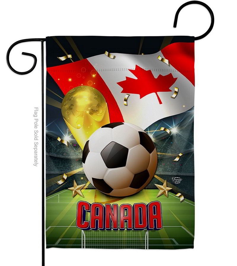 World Cup Canada Garden Flag