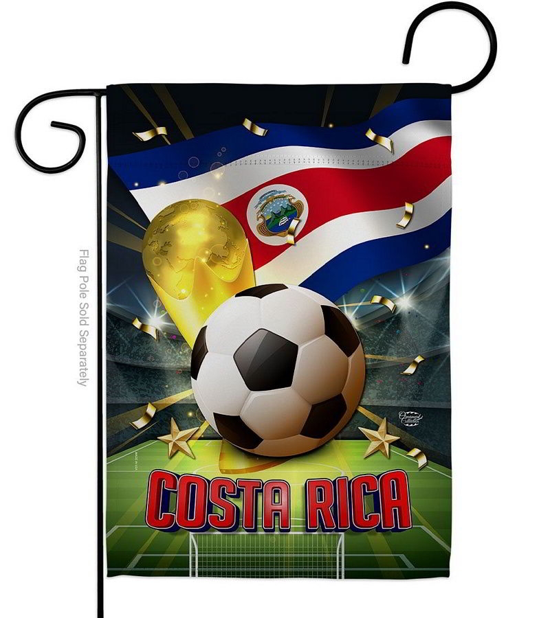 World Cup Costa Rica Garden Flag