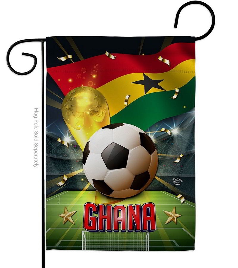 World Cup Ghana Garden Flag