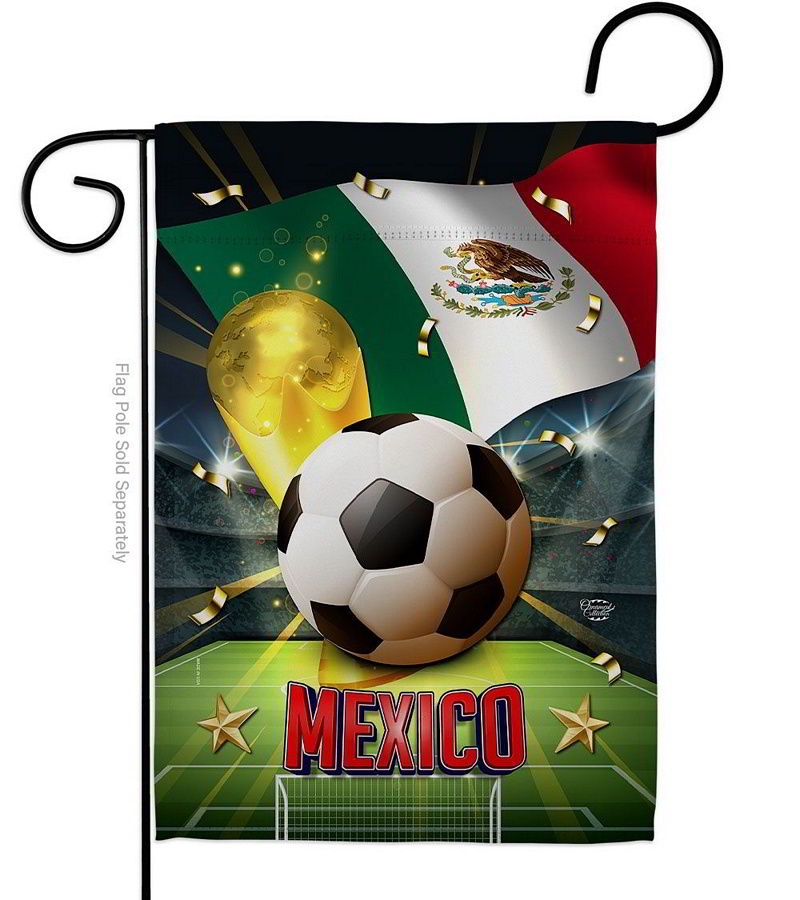 World Cup Mexico Garden Flag