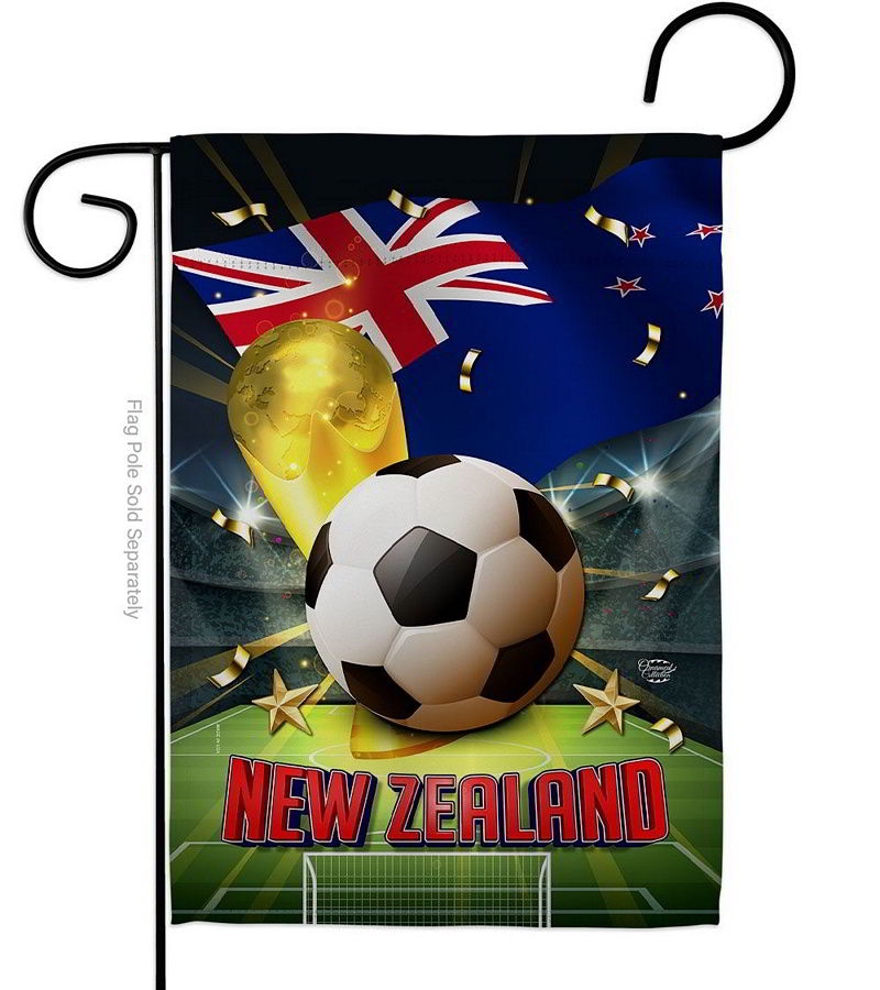 World Cup New Zealand Garden Flag